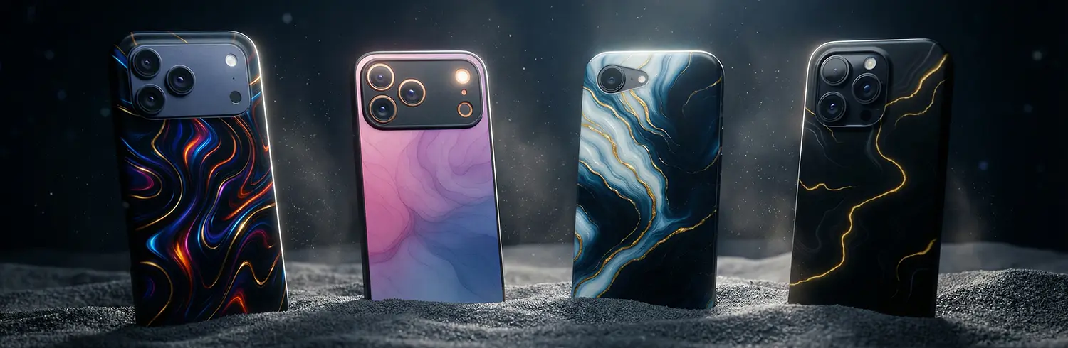 Hüllen aus der Kollektion Midnight Glow