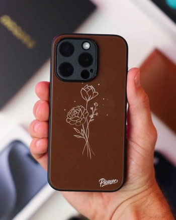 Picasee ULTIMATE CASE für Realme 8i - Brown flowers