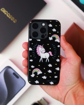 Picasee ULTIMATE CASE für Apple iPhone 12 - Einhorn Sternenhimmel
