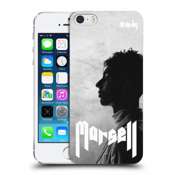 Picasee Apple iPhone 5/5S/SE Hülle - Transparentes Silikon - Marsell white