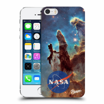 Picasee Apple iPhone 5/5S/SE Hülle - Transparentes Silikon - Eagle Nebula