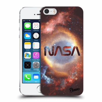 Picasee Apple iPhone 5/5S/SE Hülle - Transparentes Silikon - Nebula