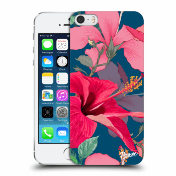 Hülle für Apple iPhone 5/5S/SE - Hibiscus