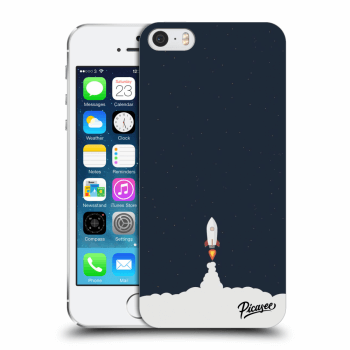 Picasee Apple iPhone 5/5S/SE Hülle - Transparentes Silikon - Astronaut 2