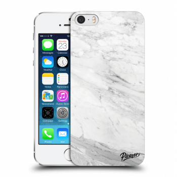 Hülle für Apple iPhone 5/5S/SE - White marble