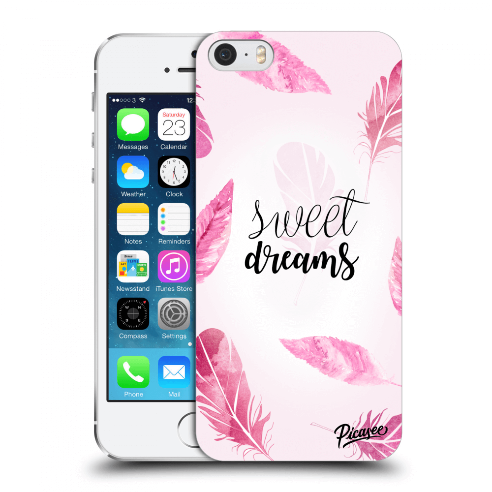 Picasee Apple iPhone 5/5S/SE Hülle - Transparenter Kunststoff - Sweet dreams