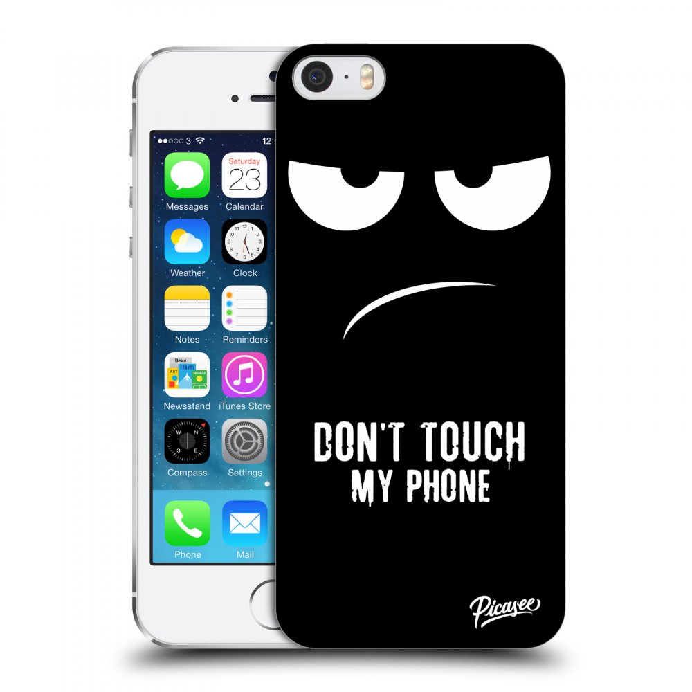 Picasee ULTIMATE CASE für Apple iPhone 5/5S/SE - Don't Touch My Phone