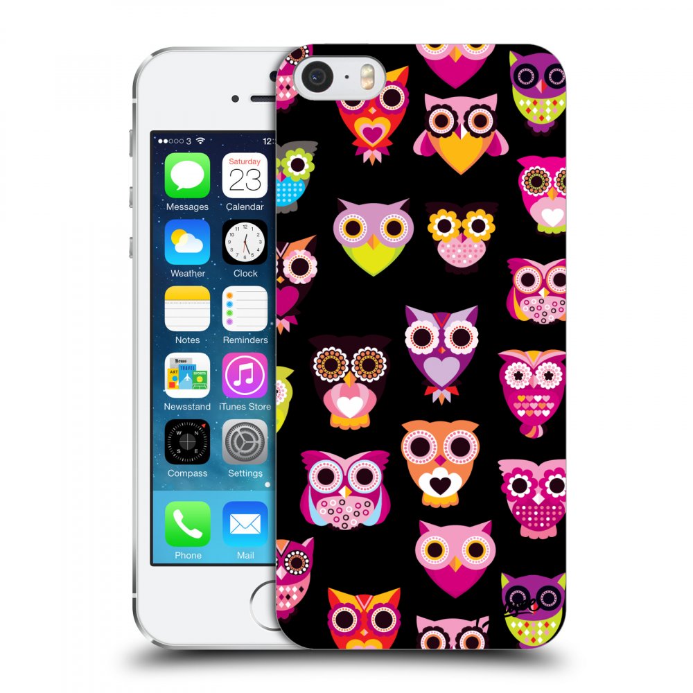 Picasee ULTIMATE CASE für Apple iPhone 5/5S/SE - Owls