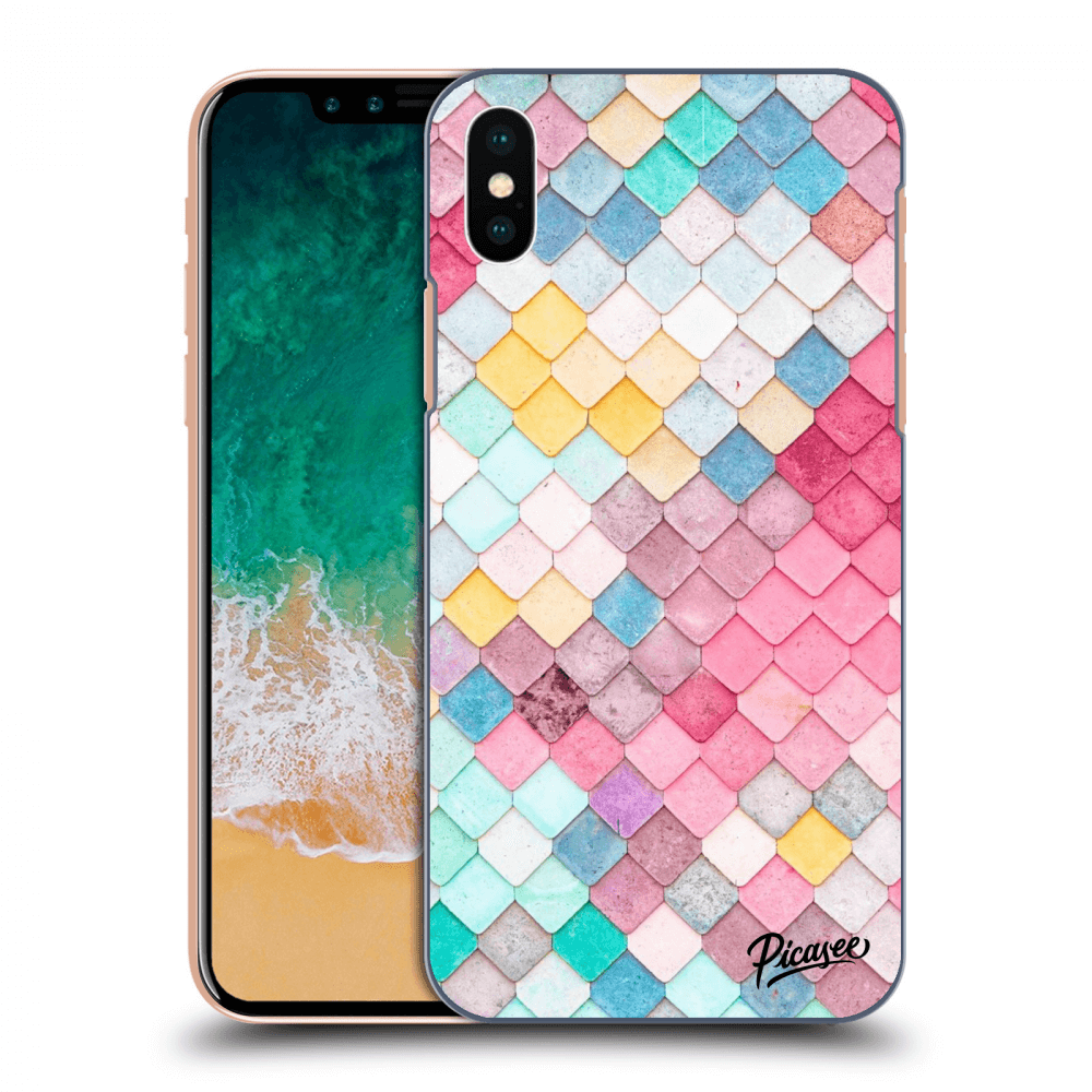 Picasee ULTIMATE CASE für Apple iPhone X/XS - Colorful roof