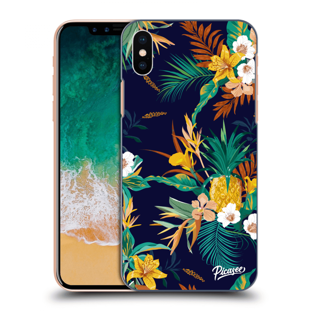 Picasee ULTIMATE CASE für Apple iPhone X/XS - Pineapple Color