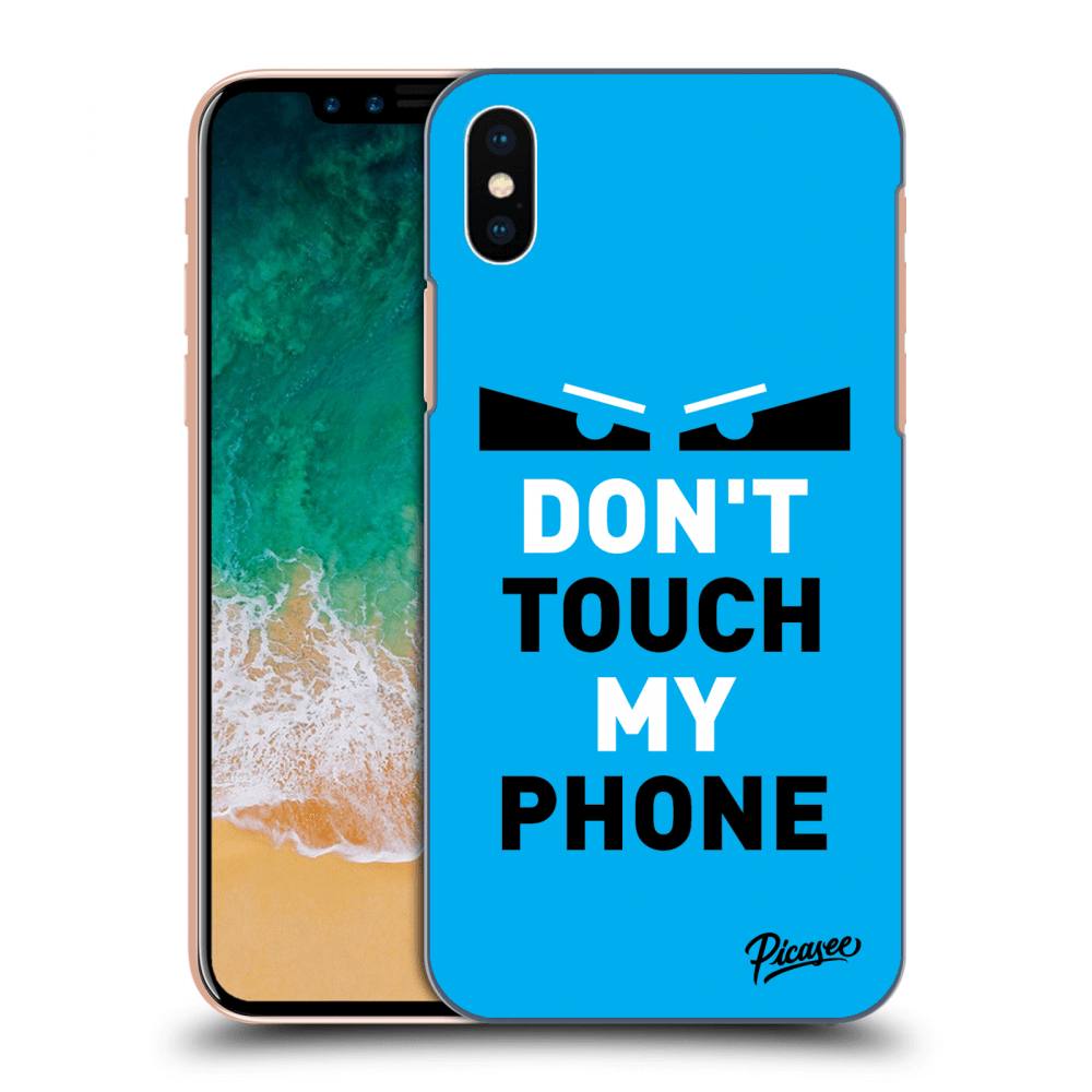 Picasee ULTIMATE CASE für Apple iPhone X/XS - Shadow Eye - Blue