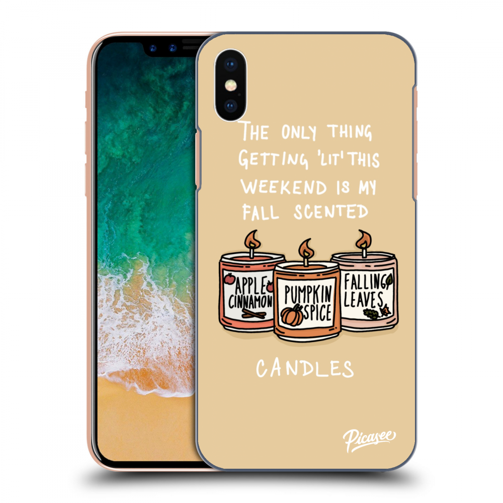Picasee ULTIMATE CASE für Apple iPhone X/XS - Candles