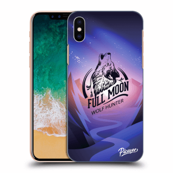 Hülle für Apple iPhone X/XS - Wolf