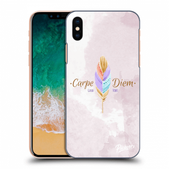 Hülle für Apple iPhone X/XS - Genieße den Tag
