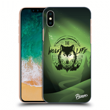 Picasee Apple iPhone X/XS Hülle - Transparentes Silikon - Wolf life