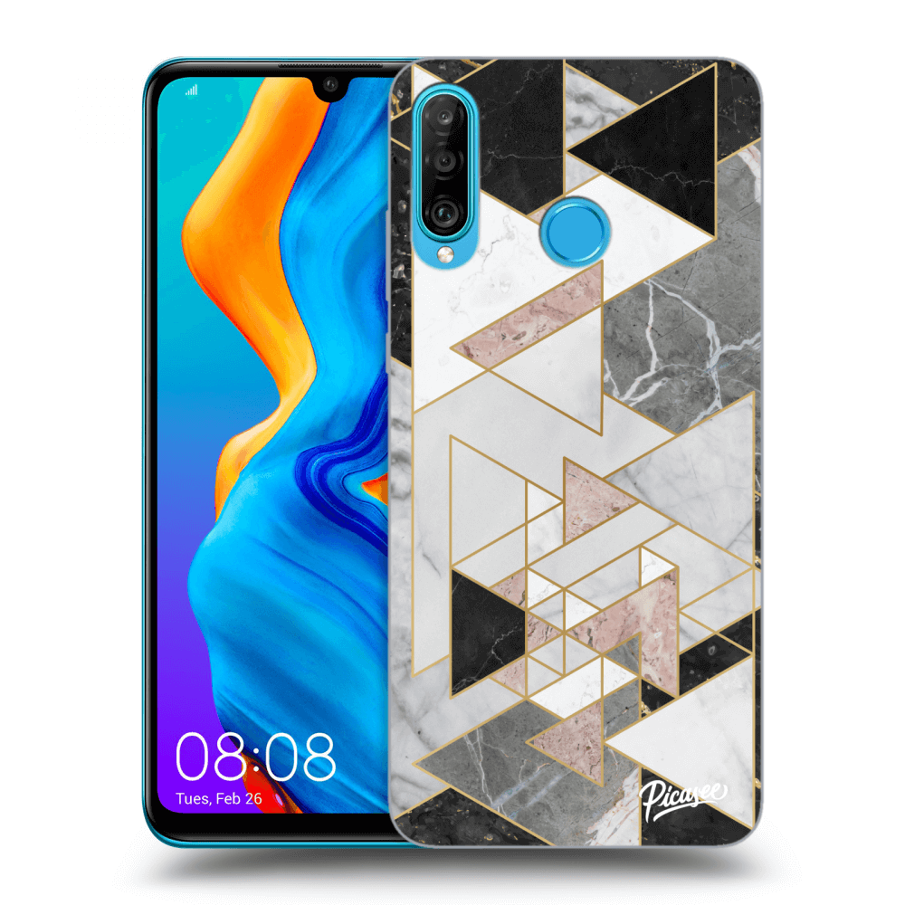 Picasee ULTIMATE CASE für Huawei P30 Lite - Light geometry