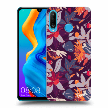 Picasee ULTIMATE CASE für Huawei P30 Lite - Purple Leaf