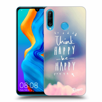 Hülle für Huawei P30 Lite - Think happy be happy