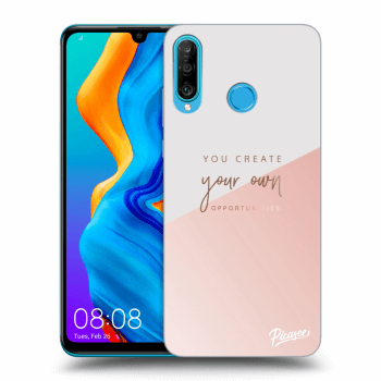 Picasee Huawei P30 Lite Hülle - Transparentes Silikon - You create your own opportunities