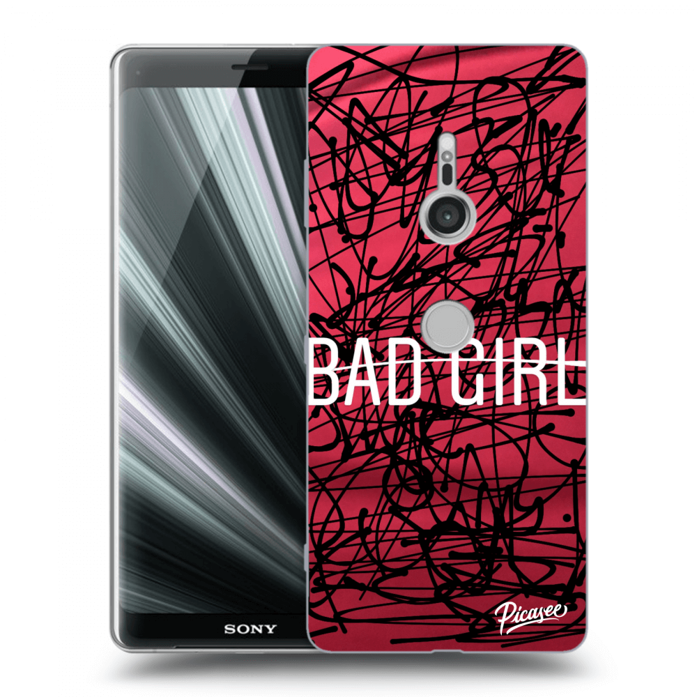 Picasee Sony Xperia XZ3 Hülle - Transparentes Silikon - Bad girl
