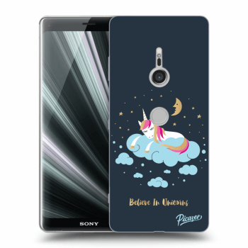 Picasee Sony Xperia XZ3 Hülle - Transparentes Silikon - Believe In Unicorns