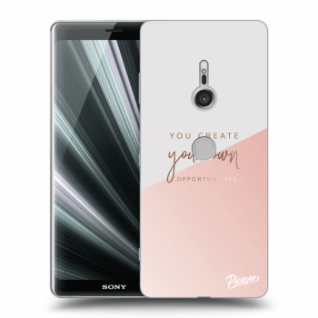 Picasee Sony Xperia XZ3 Hülle - Transparentes Silikon - You create your own opportunities