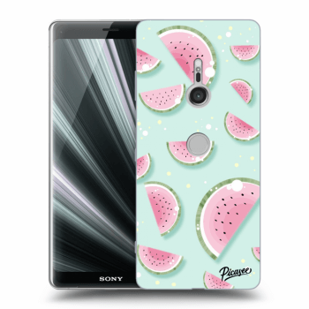 Picasee Sony Xperia XZ3 Hülle - Transparentes Silikon - Watermelon 2