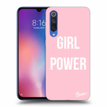 Picasee Xiaomi Mi 9 SE Hülle - Schwarzes Silikon - Girl power
