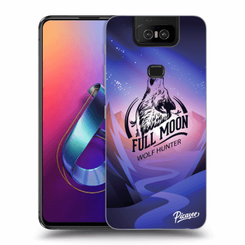 Picasee Asus Zenfone 6 ZS630KL Hülle - Transparentes Silikon - Wolf
