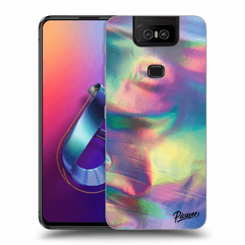 Picasee Asus Zenfone 6 ZS630KL Hülle - Transparentes Silikon - Holo