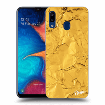 Hülle für Samsung Galaxy A20e A202F - Gold