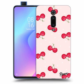 Picasee Xiaomi Mi 9T (Pro) Hülle - Schwarzes Silikon - Cherries