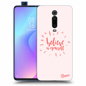 Picasee Xiaomi Mi 9T (Pro) Hülle - Transparentes Silikon - Believe in yourself
