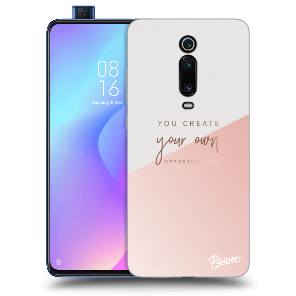 Picasee Xiaomi Mi 9T (Pro) Hülle - Schwarzes Silikon - You create your own opportunities