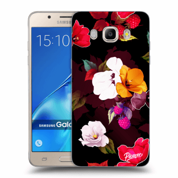 Hülle für Samsung Galaxy J5 2016 J510F - Flowers and Berries