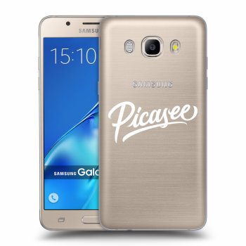 Picasee Samsung Galaxy J5 2016 J510F Hülle - Transparentes Silikon - Picasee - White