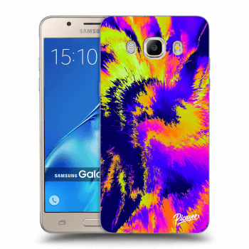 Picasee Samsung Galaxy J5 2016 J510F Hülle - Transparentes Silikon - Burn