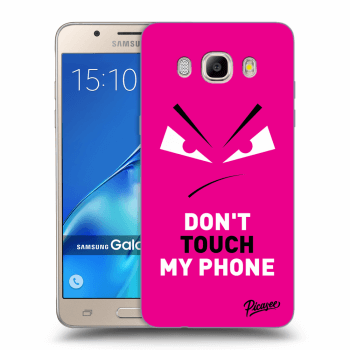 Hülle für Samsung Galaxy J5 2016 J510F - Evil Eye - Pink