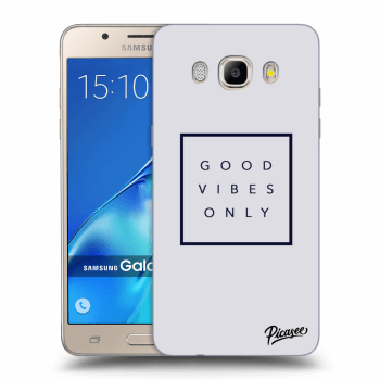 Picasee Samsung Galaxy J5 2016 J510F Hülle - Transparentes Silikon - Good vibes only