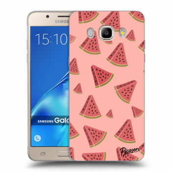 Picasee Samsung Galaxy J5 2016 J510F Hülle - Transparentes Silikon - Watermelon