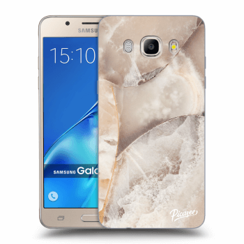 Hülle für Samsung Galaxy J5 2016 J510F - Cream marble