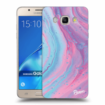 Hülle für Samsung Galaxy J5 2016 J510F - Pink liquid