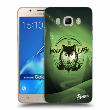 Picasee Samsung Galaxy J5 2016 J510F Hülle - Transparentes Silikon - Wolf life