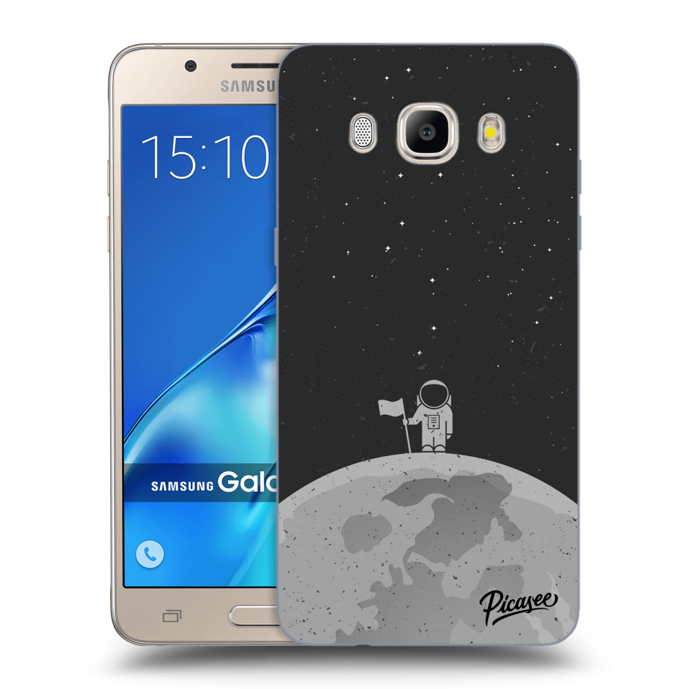 Picasee Samsung Galaxy J5 2016 J510F Hülle - Transparentes Silikon - Astronaut