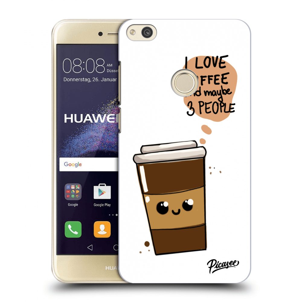 Picasee Huawei P9 Lite 2017 Hülle - Transparentes Silikon - Cute coffee