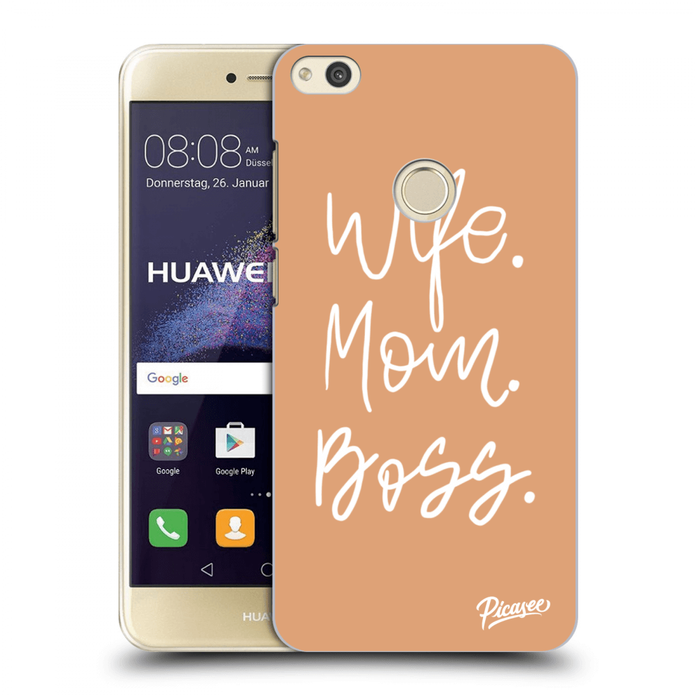 Picasee Huawei P9 Lite 2017 Hülle - Transparentes Silikon - Boss Mama