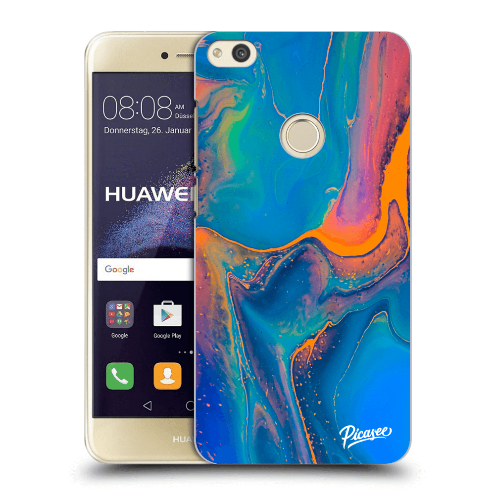Picasee Huawei P9 Lite 2017 Hülle - Transparentes Silikon - Rainbow