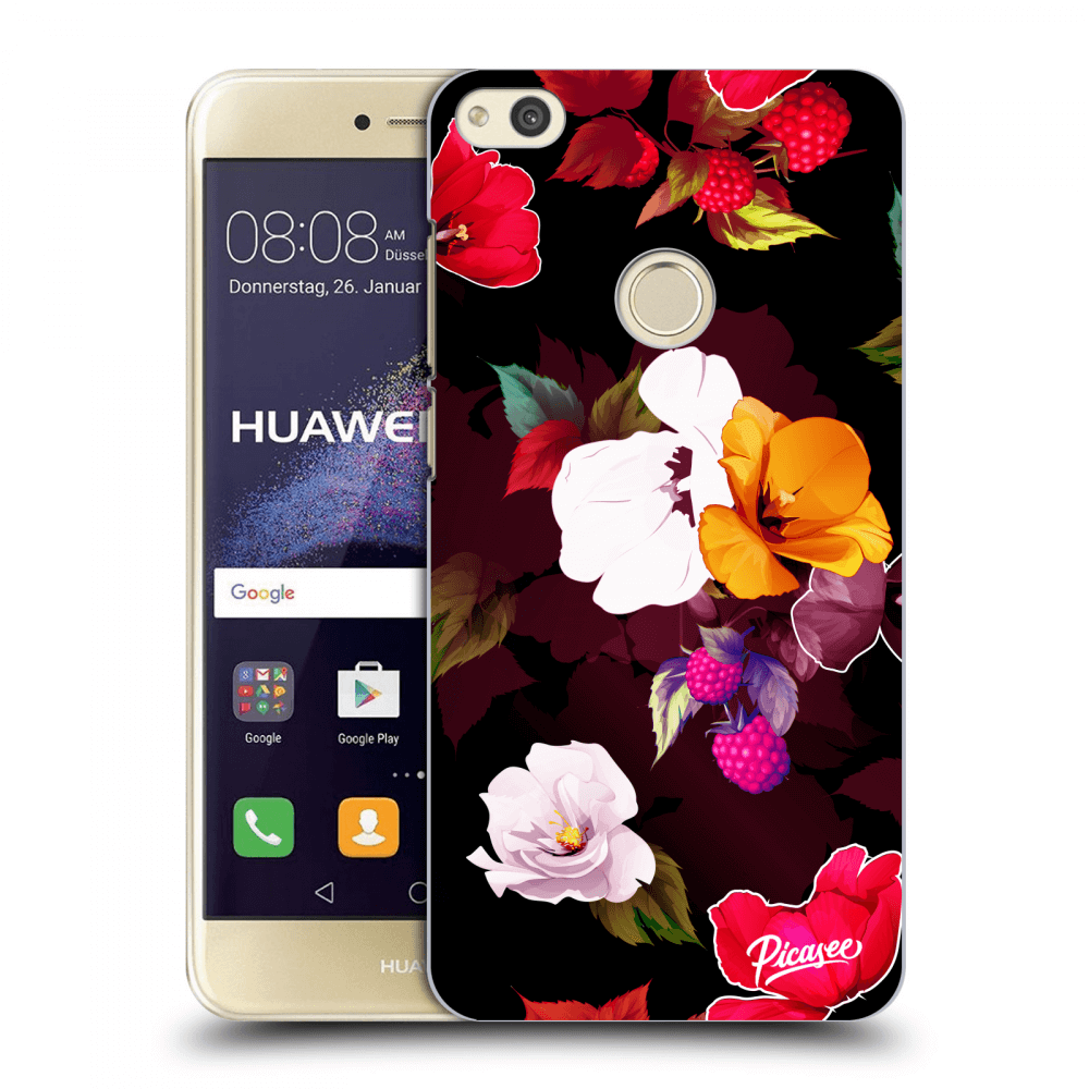 Picasee Huawei P9 Lite 2017 Hülle - Transparentes Silikon - Flowers and Berries
