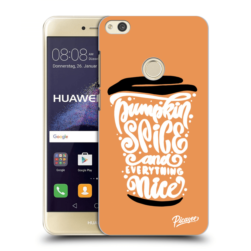 Picasee Huawei P9 Lite 2017 Hülle - Transparentes Silikon - Pumpkin coffee