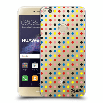 Picasee Huawei P9 Lite 2017 Hülle - Transparentes Silikon - Colorful dots